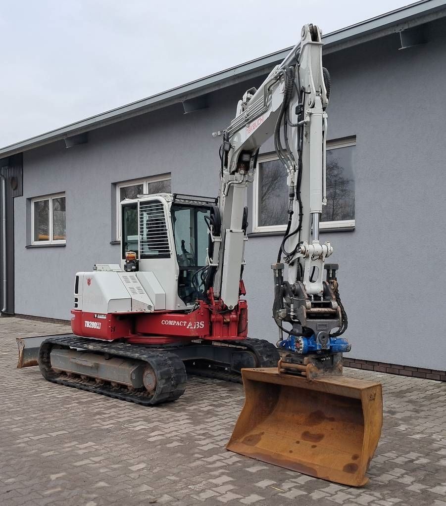 Takeuchi tb 280 fr 2019r 2328h rototilt smp lemiesz Mini excavator €66,598