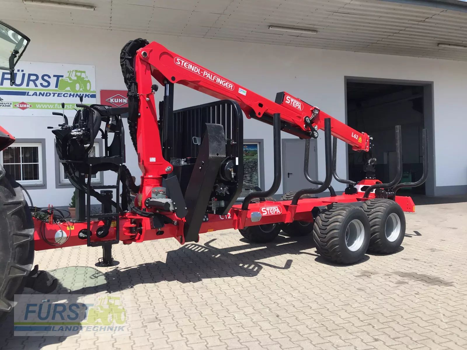 STEPA c12 ak mit fl 6285 Forestry trailer €44,991