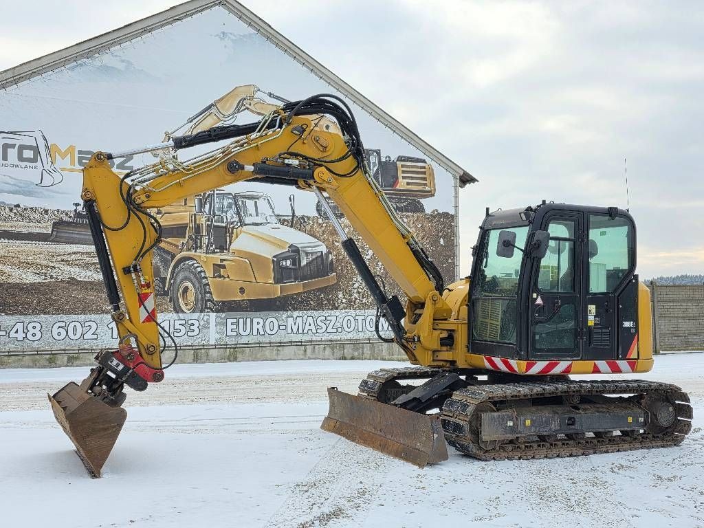 Caterpillar 308 e 2 cr, 2016 year, 4455 hours, 2 buckets Mini escavatore 47.393 €