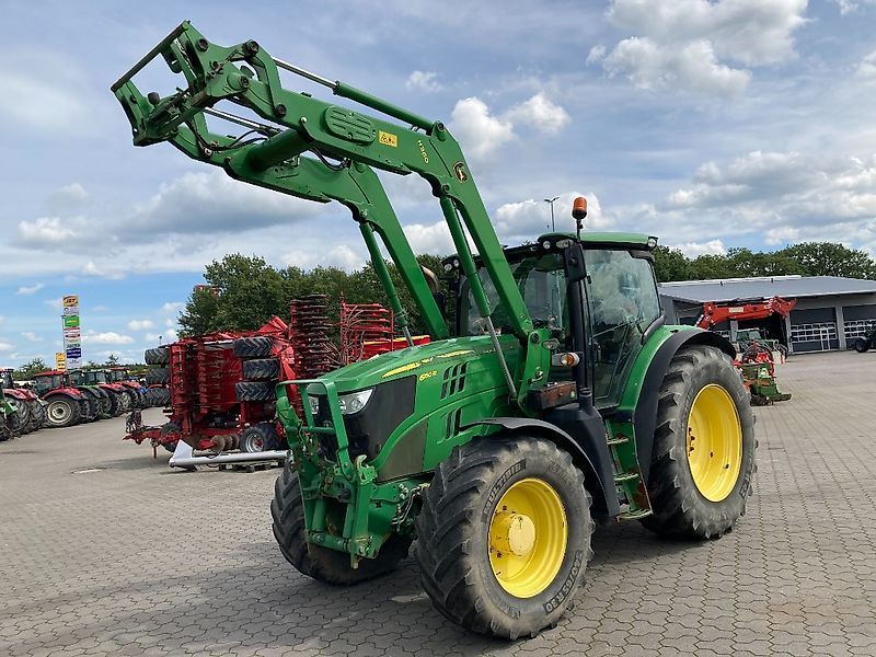 E-FARM: John Deere 6150 R - Traktor - id UCIWDVN - 49.900 € - Baujahr: 2012 - Abgelesene Motorstunden: 10.630,Motorleistung (PS): 180,Deutschland