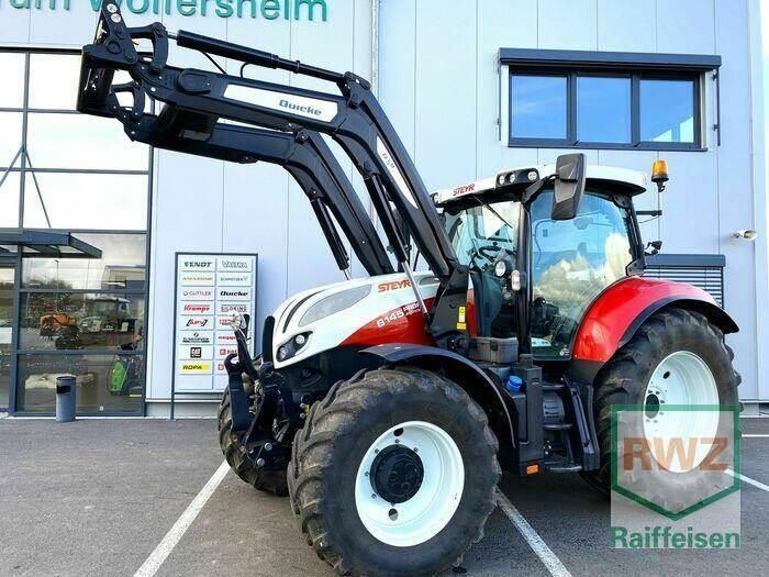 E-FARM: Steyr Profi 6145 - Traktor - id GY7EJWL - 92.437 € - Baujahr: 2019 - Abgelesene Motorstunden: 2.657,Motorleistung (PS): 142,Deutschland