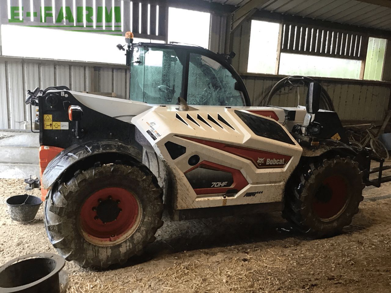 E-FARM: Bobcat tl38.70hf agri r serie - Chargeur télescopique  - id MBGTDNR - 65 000 € - Année: 2020 - Lecture du nombre d'heure: 3 000,France