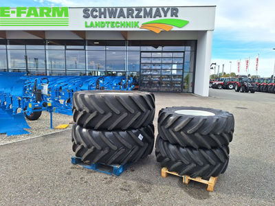 E-FARM: MICHELIN 600/65r34+480/65r24 kompletträder - Wheel and track - id EFWTUKY - €6,334 - 