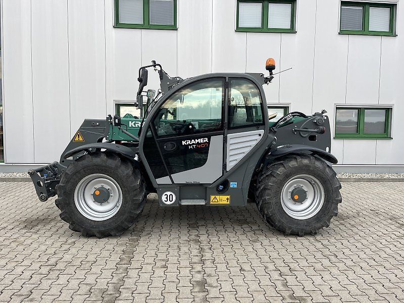 E-FARM: KRAMER kt 407 - Teleskoplader - id 5L1FIRU - 94.538 € - Baujahr: 2023 - Abgelesene Motorstunden: 198,Motorleistung (PS): 136,Deutschland