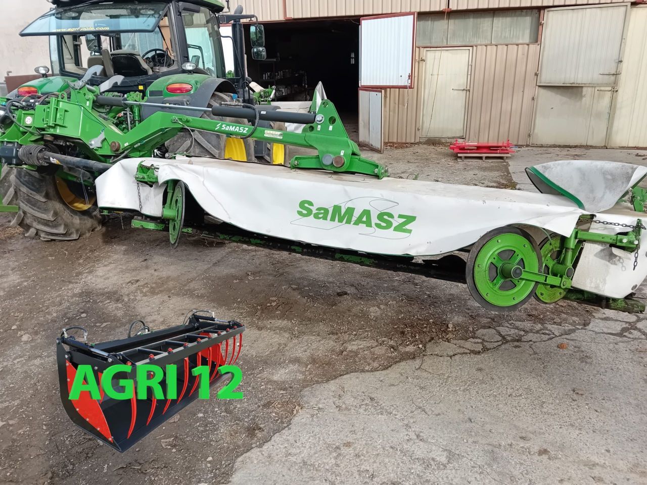 SaMASZ faucheuse samasz à disque de 3.40m de large - modèle kt 341 h Kosiarka 6000 €