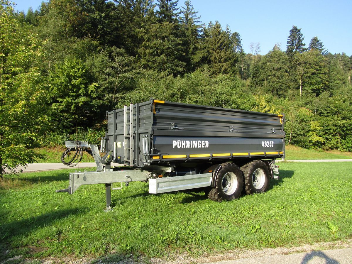 PÜHRINGER 3-seitenkipper 4824 tandem 16 to. baukipper l110 Trailer €27,400