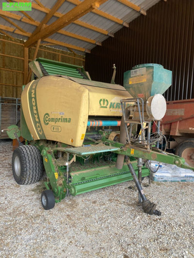 E-FARM: Krone Comprima F 155 - Baler - id ECTRSHL - €32,500 - Year of construction: 2016 - Total number of bales produced: 6,500,France