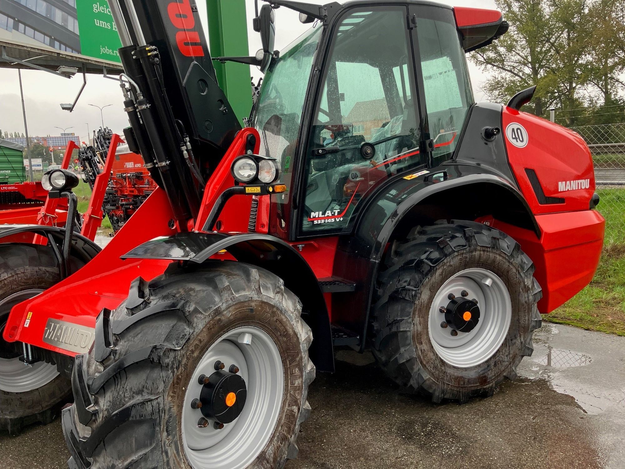 E-FARM: Manitou MLA533 Teleradlader - Gumikerekes homlokrakodó - id ULCU3QR - 108 250 EUR - Gyártási év: 2023 - Üzemóra (motor): 23,Ausztria
