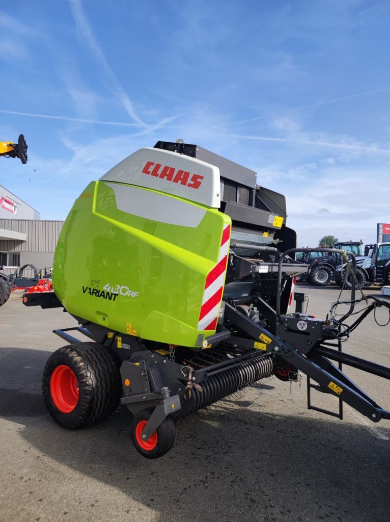 E-FARM: Claas Variant 480 RF - Baler - id REGI2AU - €23,500 - Year of construction: 2021 - Total number of bales produced: 8,500,France