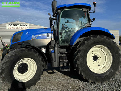 E-FARM: New Holland T7.185 - Tractor - id 1Y7GY2G - €53,000 - Year of construction: 2015 - Engine hours: 4,500,Engine power (HP): 185,France