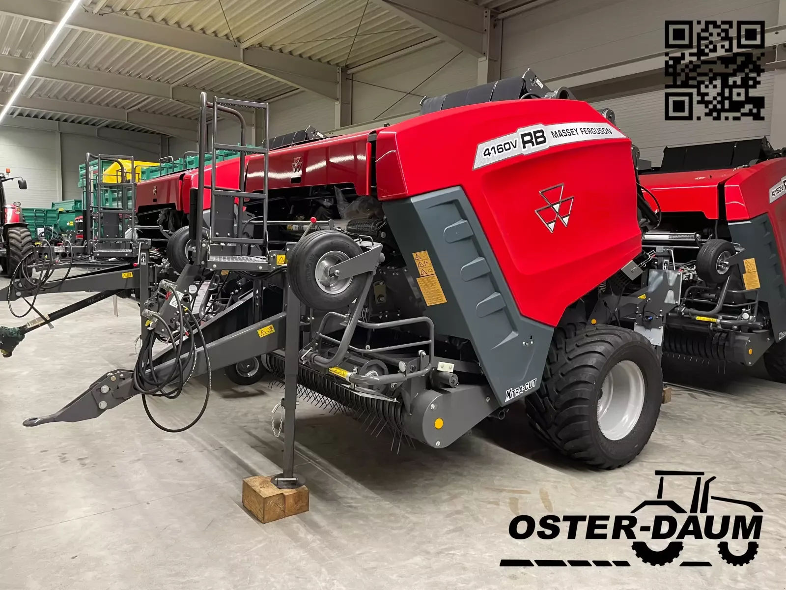 E-FARM: Massey Ferguson RB 4160V Xtra - Bálázó - id TA6XLBD - Gyártási év: 2023 - Németország