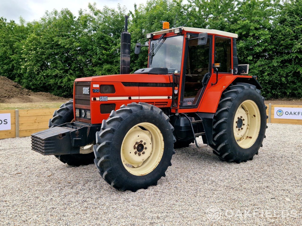 E-FARM: SAME Laser 130 - Traktori - id 9NJAVSR - 19 296 € - Godina proizvodnje: 1987 - Radni sati motora: 6.048,Snaga motora (KS): 125,Ujedinjeno Kraljevstvo