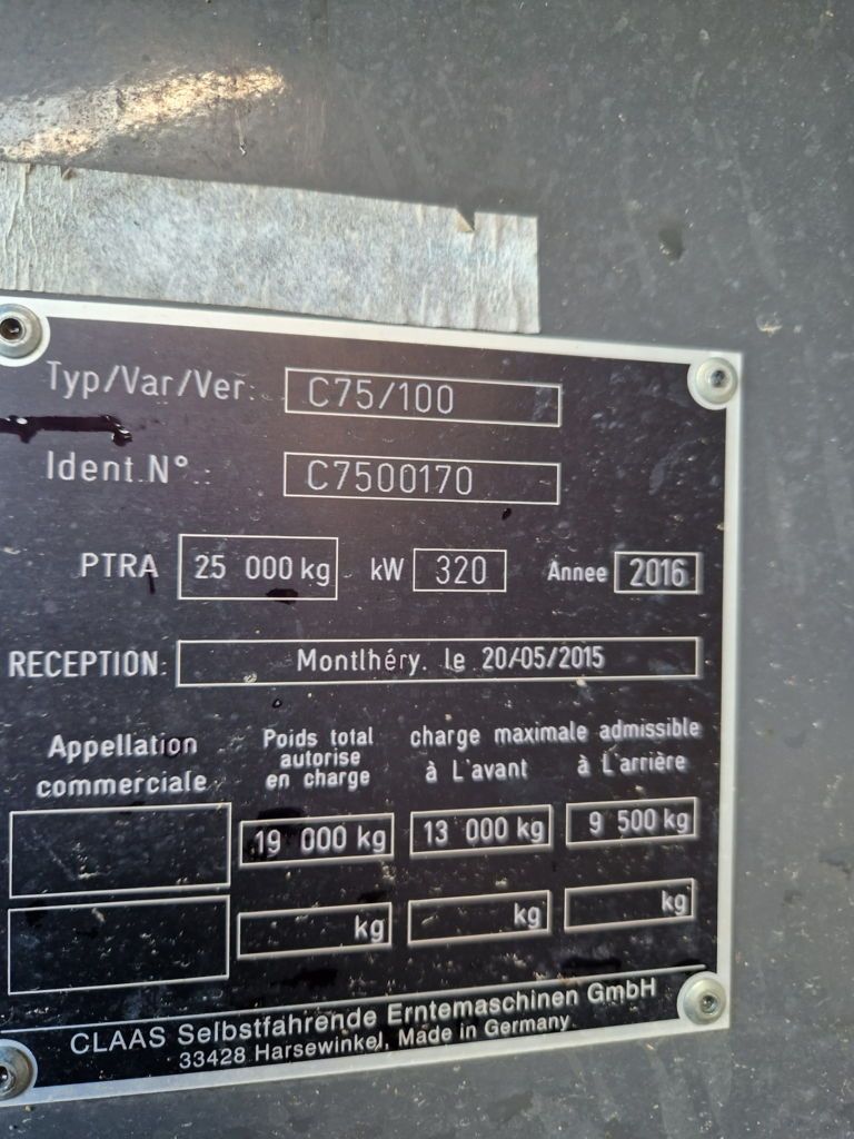 Claas Lexion 750 Kombajn zbożowy 146 000 €
