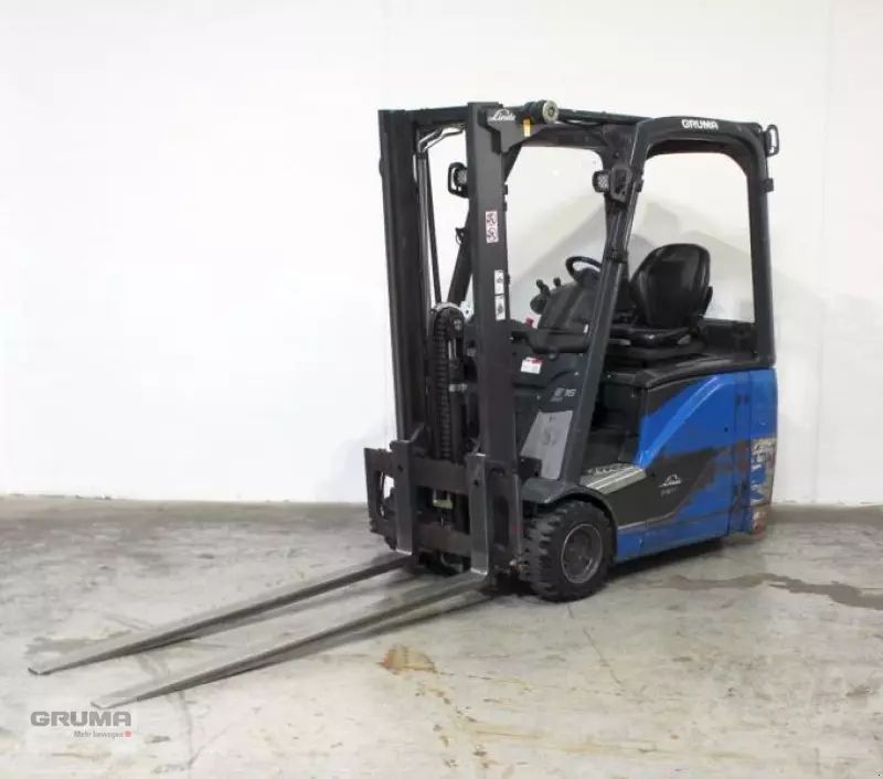 E-FARM: Linde e 16 h evo 386-02 - Targonca - id 3ERTZN9 - 7950 EUR - Gyártási év: 2018 - Üzemóra (motor): 6925,Németország