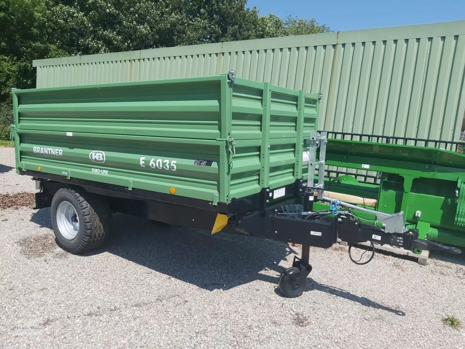E-FARM: BRANTNER e 6035 euro-line - Kipper - id YBNXRVA - 7.773 € - Baujahr: 2022 - Deutschland
