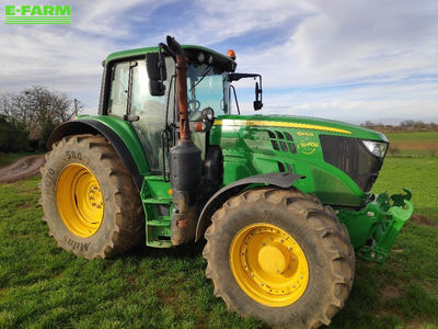 E-FARM: John Deere 6145 M - Τρακτέρ - id 1SWDM91 - 74.000 € - Χρονία: 2018 - Μετρητής ωρών: 3.700,Ισχύς κινητήρα: 145,Γαλλία