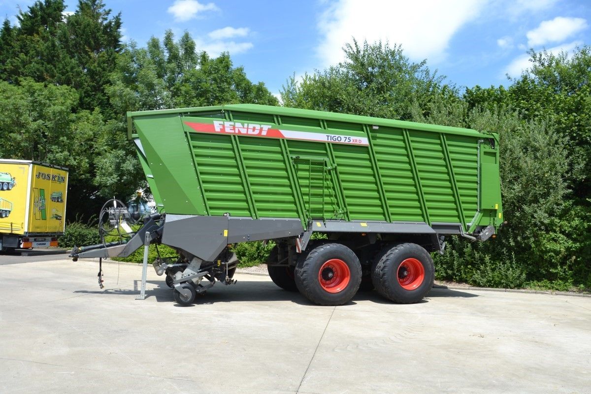 E-FARM: Fendt tigo 75xrd - Przyczepa - id LIRTYNC - 70 000 € - Rok produkcji: 2018 - Belgia