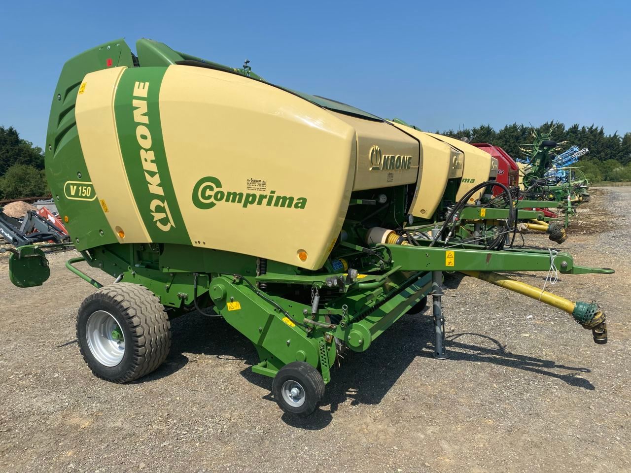 E-FARM: Krone Comprima V 150 - Baler - id IFGCMBL - €19,500 - Year of construction: 2014 - Total number of bales produced: 28,000,France
