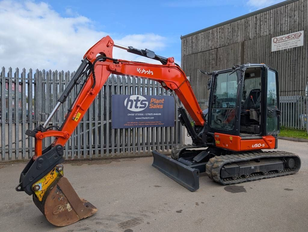 Kubota U50-5 Mini excavator 32.193 EUR