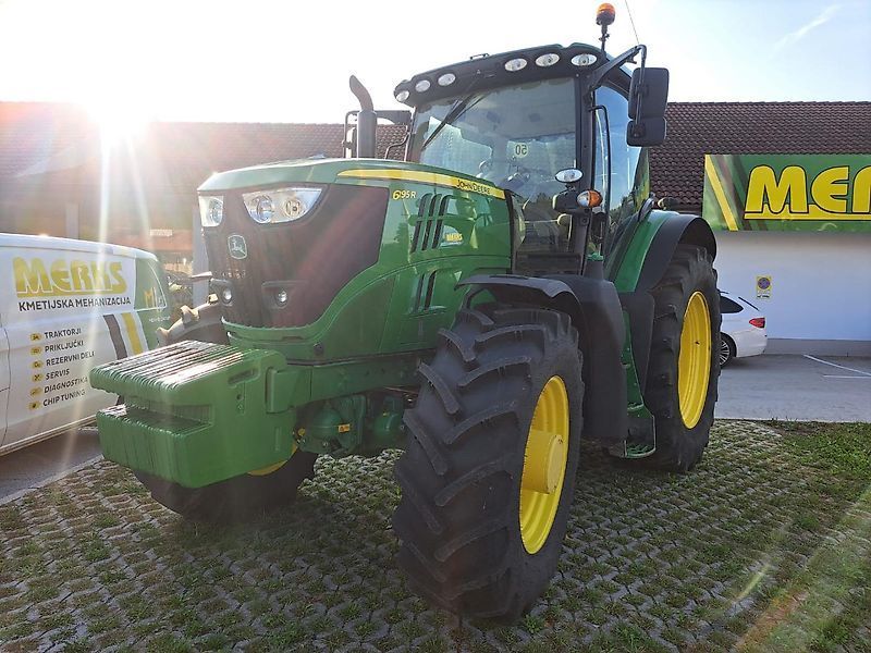 E-FARM: John Deere 6195 R - Trattore - id DJCKTJB - 95.300 € - Anno di costruzione: 2019 - Ore: 3.419,Potenza del motore: 243,Slovenia