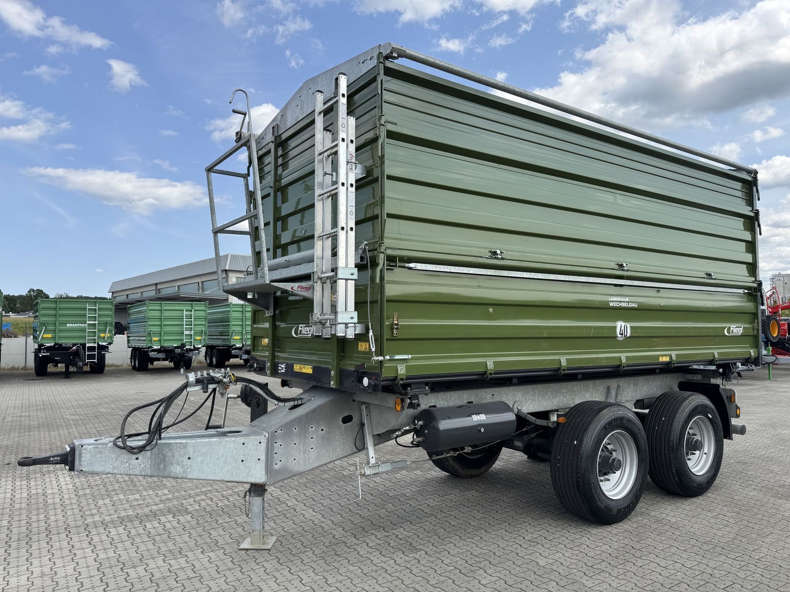 E-FARM: Fliegl tdk 200 - Dumper - id 3K9VR88 - 23.805 € - Anno di costruzione: 2022 - Austria
