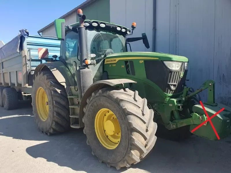 E-FARM: John Deere 6R 215 - Traktor - id HBMSGRZ - 149.000 € - Baujahr: 2023 - Abgelesene Motorstunden: 1.827,Motorleistung (PS): 215,Frankreich