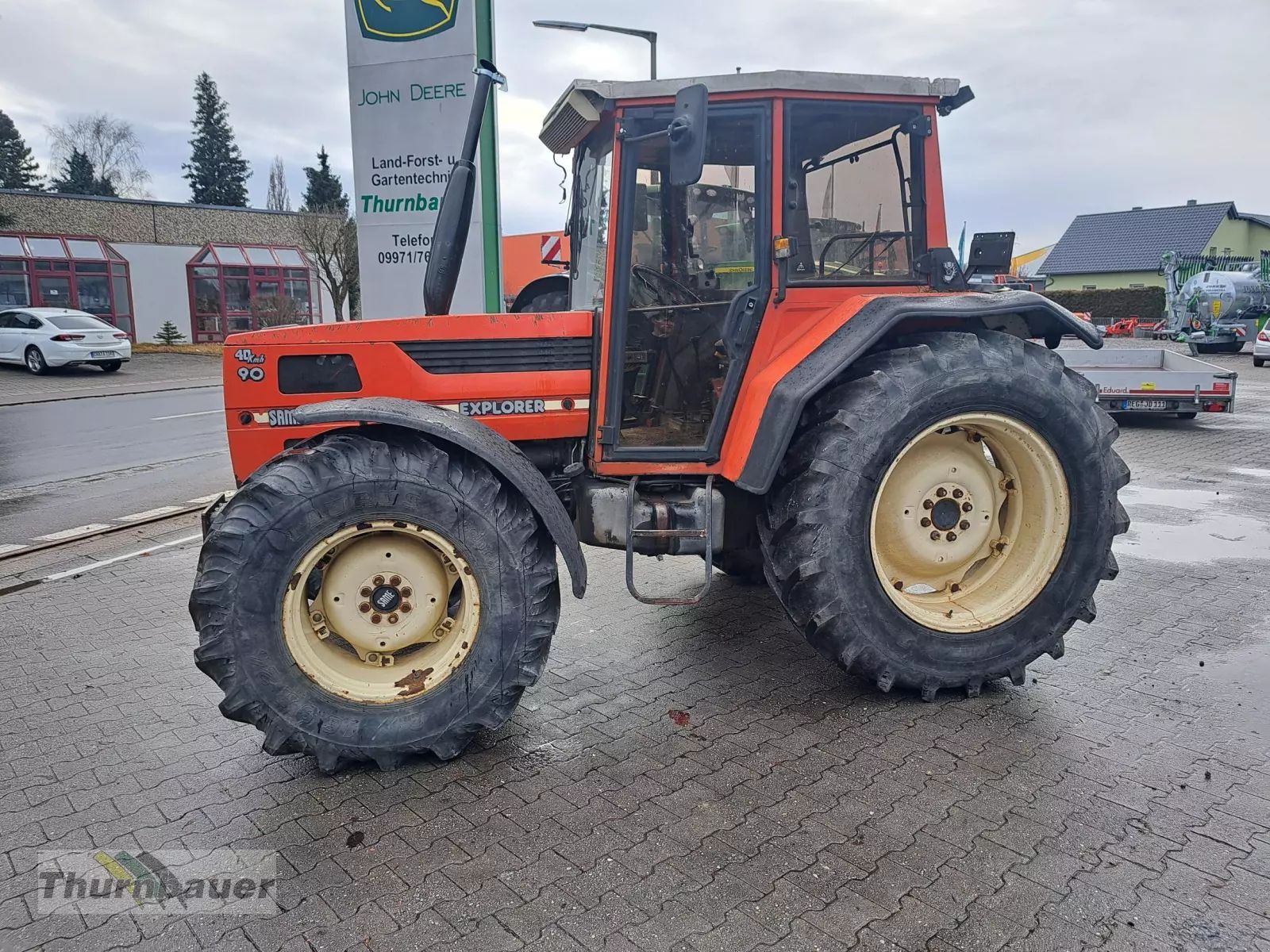 E-FARM: SAME Explorer 90 - Tractor - id 3NVCJ43 - Año: 1988 - Potencia del motor: 90,Alemania