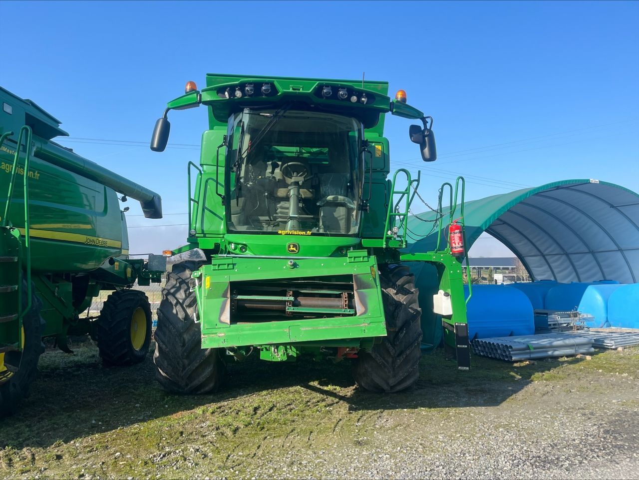 E-FARM: John Deere T 560 i - Κομπίνα - id 1WRFXEE - 230.000 € - Χρονία: 2023 - Μετρητής ωρών: 470,Γαλλία