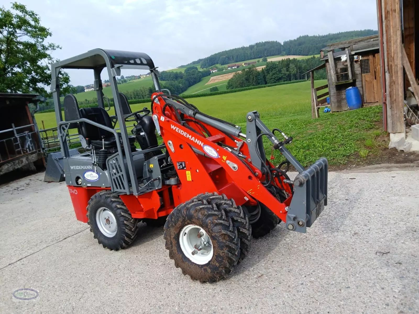 Weidemann 1140 Tele wheel loader €23,390