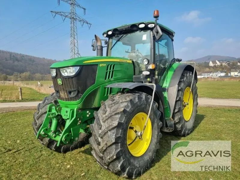 E-FARM: John Deere 6170 R - Traktor - id 1KKGYAD - 64.900 € - Baujahr: 2012 - Abgelesene Motorstunden: 6.628,Deutschland