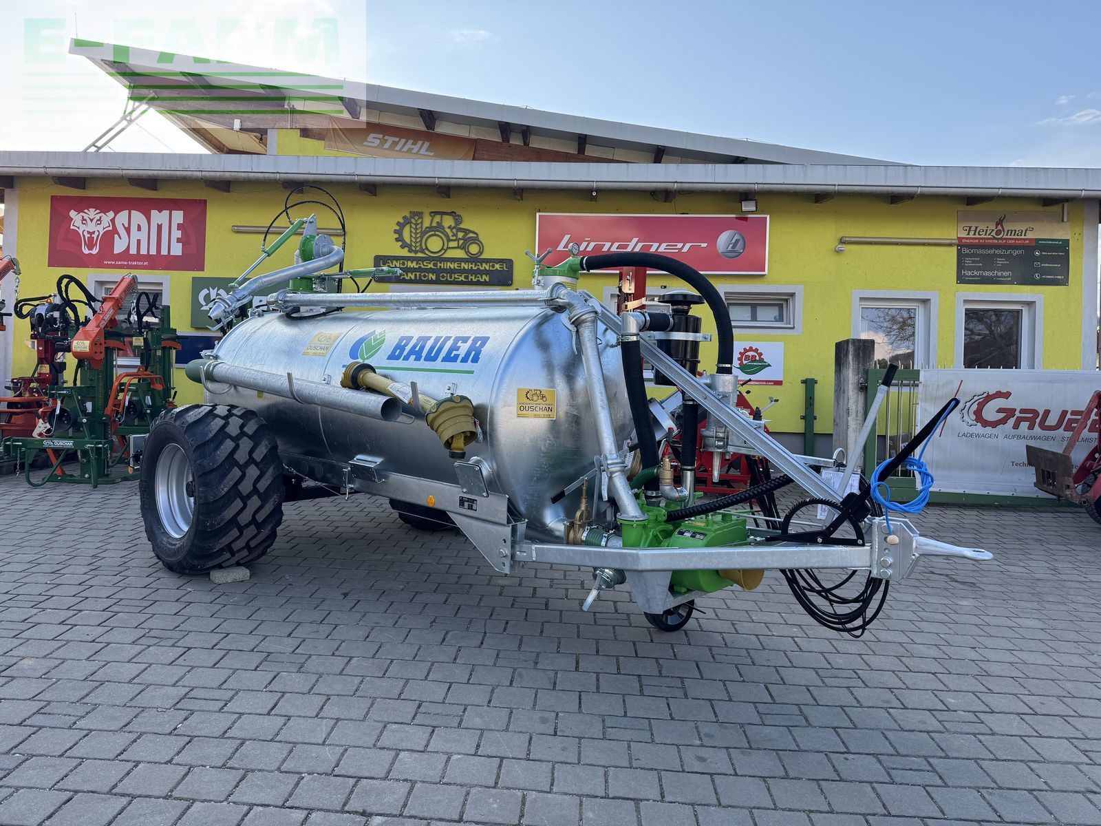 Bauer k40 kombifass mit werfer Tanker €27,000