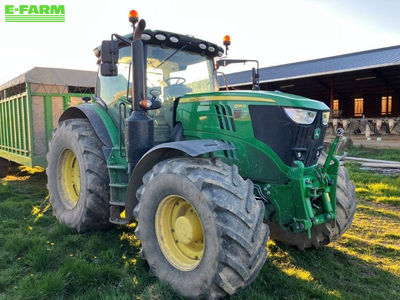E-FARM: John Deere 6195 R - Tractor - id UQLAYFG - €85,000 - Year of construction: 2018 - Engine hours: 5,300,Engine power (HP): 195,France