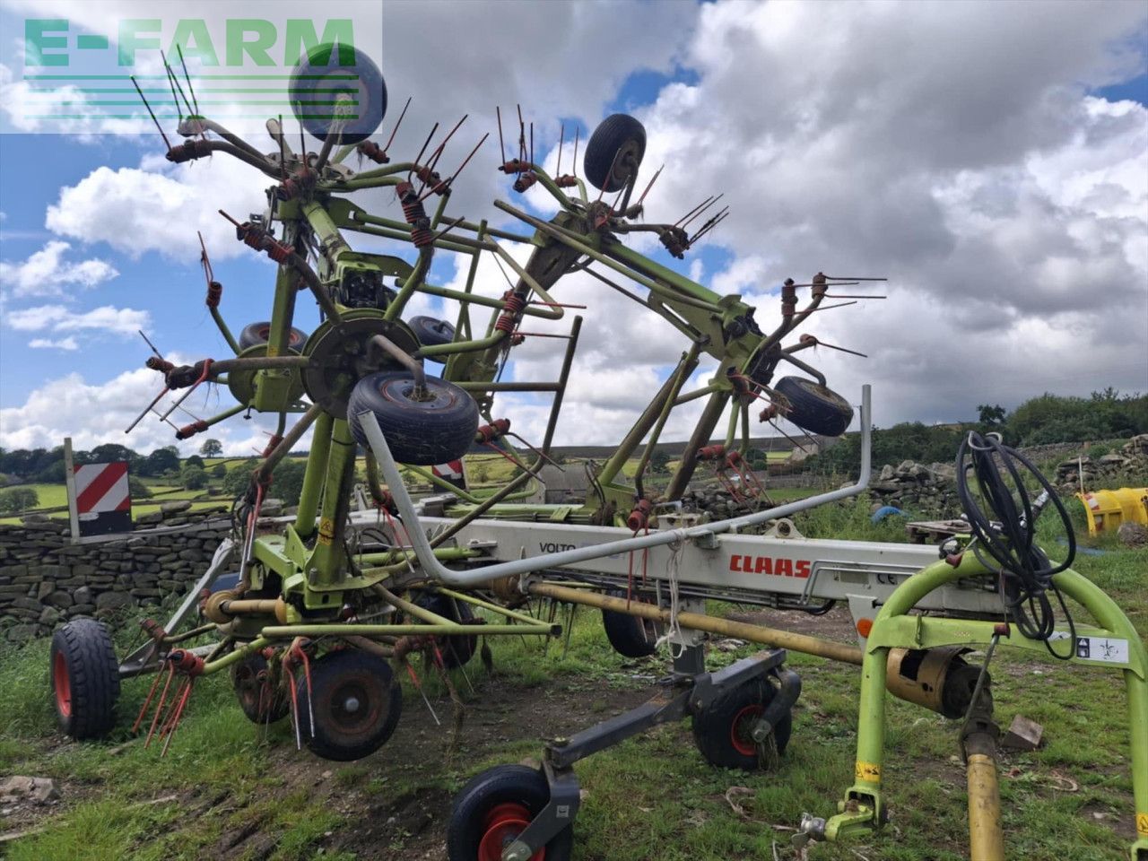 Claas Volto 1300 T Tedder €17,918