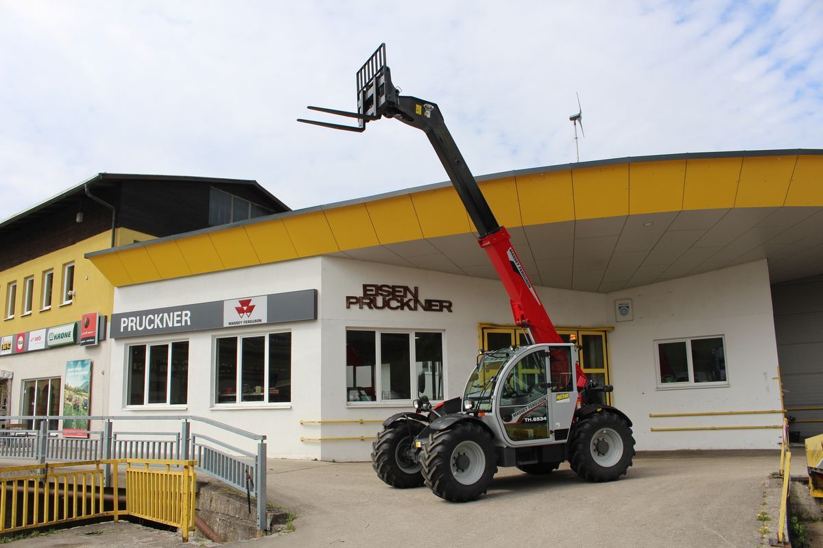 E-FARM: Massey Ferguson th.6534 s5 efficient - Ładowacz teleskopowy - id RY9VQUX - 81 500 € - Rok produkcji: 2022 - Motogodziny: 180,Moc silnika: 135,Austria