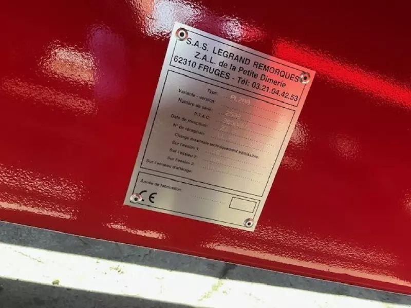 E-FARM: Legrand pl200 - Anhänger - id YHLGNVH - 21.500 € - Baujahr: 2025 - Frankreich