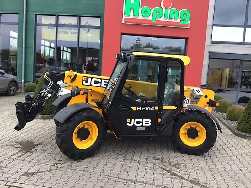 E-FARM: JCB 525-60 hi-viz - Teleszkópos rakodó - id ABIPDGK - Gyártási év: 2023 - Üzemóra (motor): 20,Motor teljesítménye (LE): 74,Németország