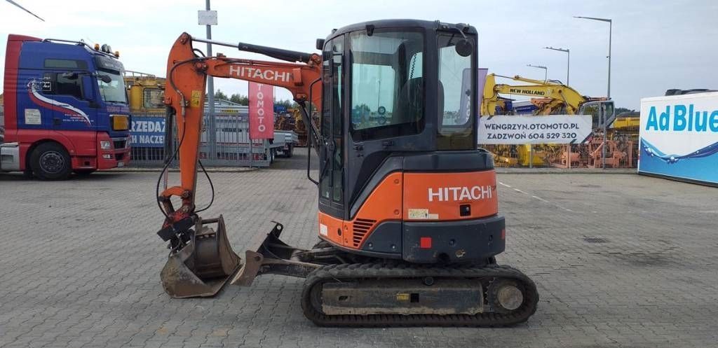 E-FARM: minikoparka gąsienicowa hitachi zx 29 u-3 clr - Mini