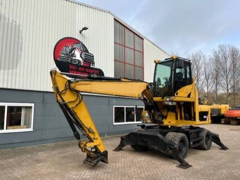 Caterpillar m 316 d, road permits, dutch machine, lift cab. Koparka