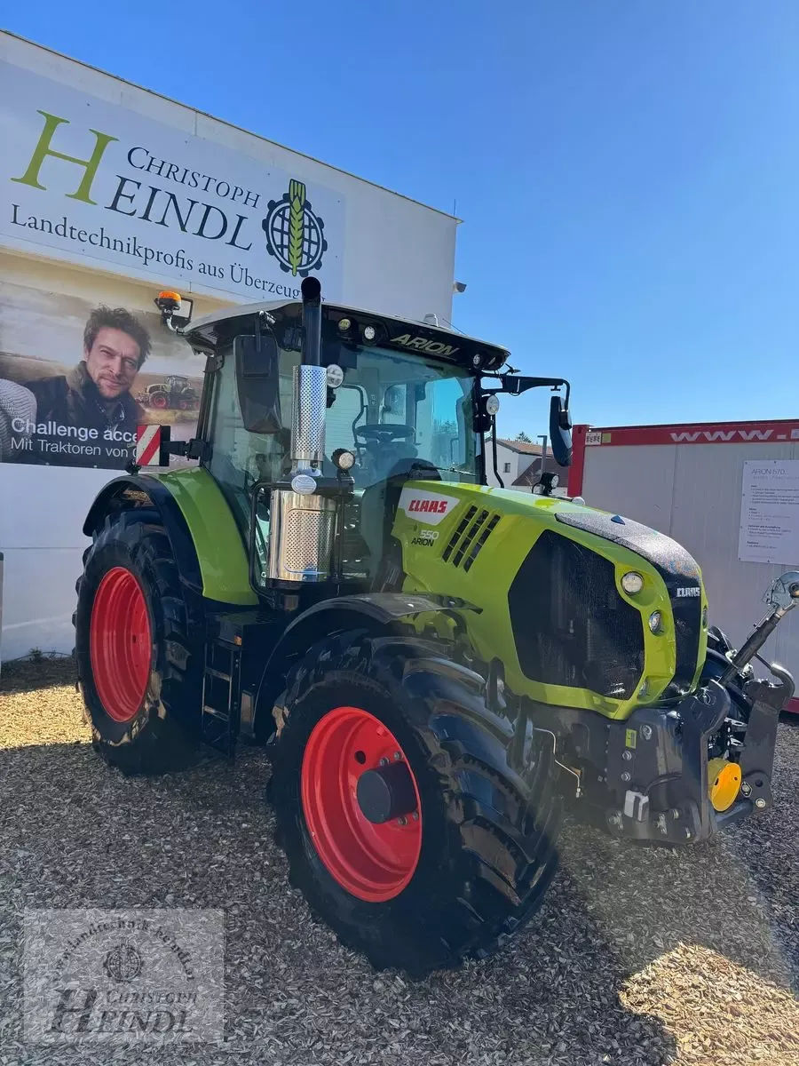 E-FARM: Claas Arion 550 CMATIC CEBIS - Tracteur - id FKQZNAU - 134 000 € - Année: 2023 - Lecture du nombre d'heure: 550,Puissance du moteur (chevaux): 155,Autriche