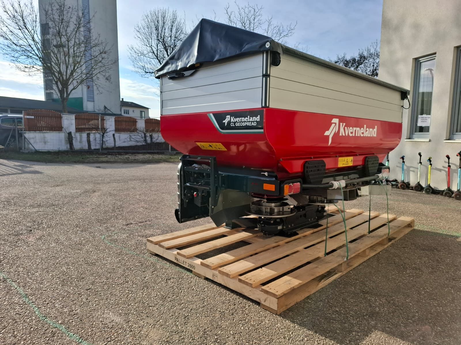 Kverneland exacta cl geospread Spandiconcime