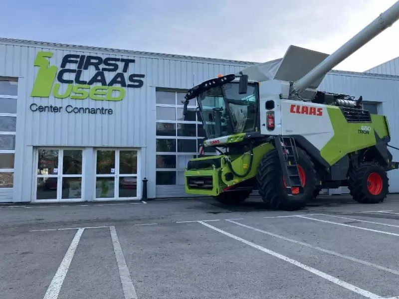 E-FARM: Claas Trion 650 - Kombajn zbożowy - id JR8JGWL - Rok produkcji: 2023 - Motogodziny: 299,Moc silnika: 340,Francja