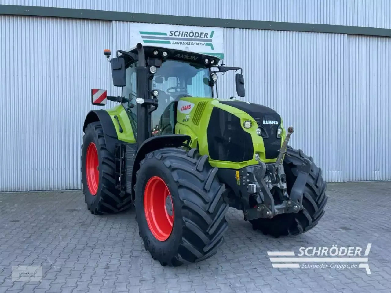 E-FARM: Claas Axion 810 CMATIC CEBIS - Tractor - id EEIQLUF - €76,885 - Year of construction: 2020 - Engine hours: 4,937,Engine power (HP): 209,Germany