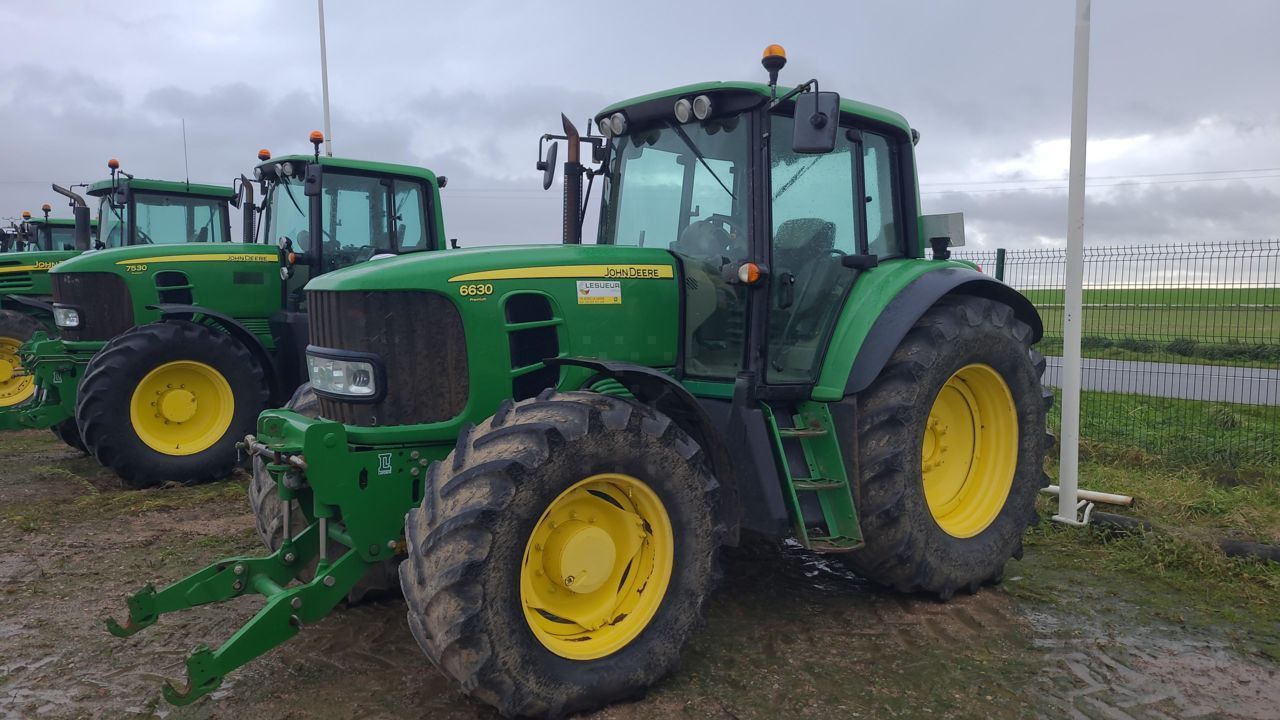 E-FARM: John Deere 6630 - Traktor - id JJGLQTQ - 37 000 € - Rok produkcji: 2008 - Motogodziny: 8600,Moc silnika: 140,Francja
