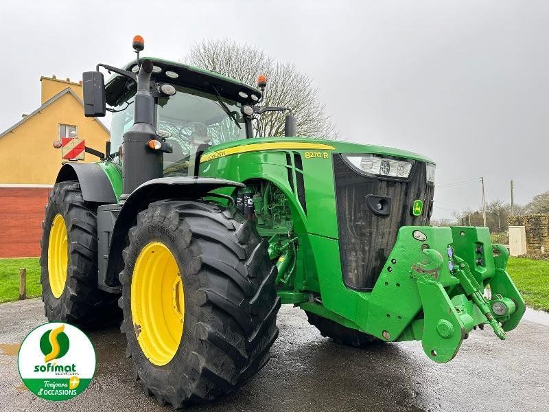 E-FARM: John Deere 8270 R - Tractor - id PRVBGCL - €149,900 - Year of construction: 2018 - Engine hours: 6,113,Engine power (HP): 270,France