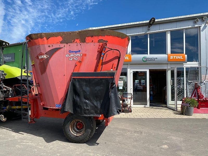 E-FARM: Kuhn euromix 1270 mit neuer schnecke!!! - Mixer feeder - id TX49QNL - €5,275 - Year of construction: 2008 - Germany