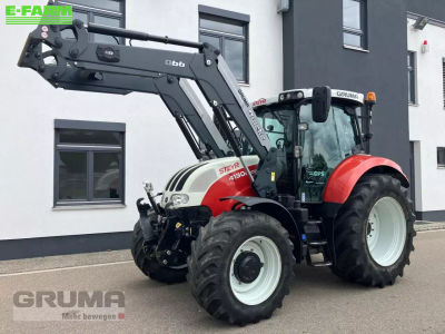 E-FARM: Steyr Profi 4130 CVT - Tractor - id DVXISKC - €72,000 - Year of construction: 2015 - Engine hours: 4,318,Engine power (HP): 150,Germany