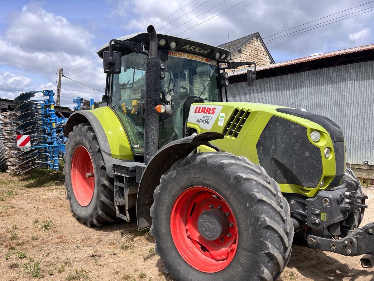 E-FARM: Claas Arion 650 CEBIS - Tractor - id MVYT2WF - €72,000 - Year of construction: 2017 - Engine hours: 4,200,Engine power (HP): 180,France