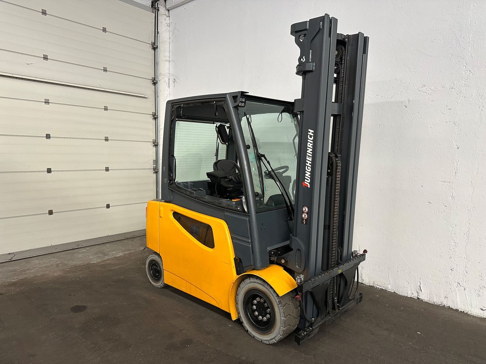 JUNGHEINRICH efg 430 - triplex 6 m - 3. + 4. hydraulikkreis ! Forklift €12,950