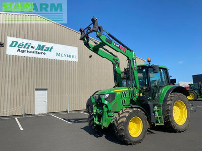 E-FARM: John Deere 6110 M - Τρακτέρ - id J5GSGW1 - 61.000 € - Χρονία: 2016 - Μετρητής ωρών: 4.745,Ισχύς κινητήρα: 110,Γαλλία