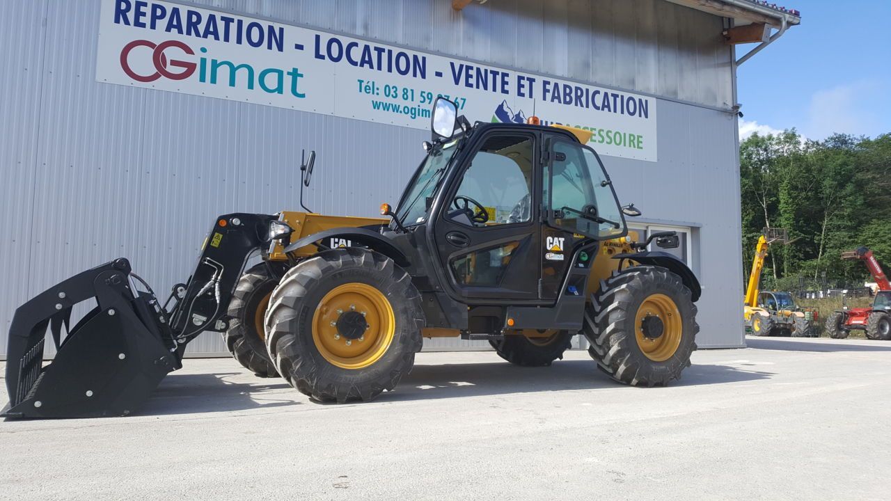 E-FARM: Caterpillar th408d - Telehandler - id CNCHG8W - €59,000 - Year of construction: 2017 - Engine hours: 2,450,France